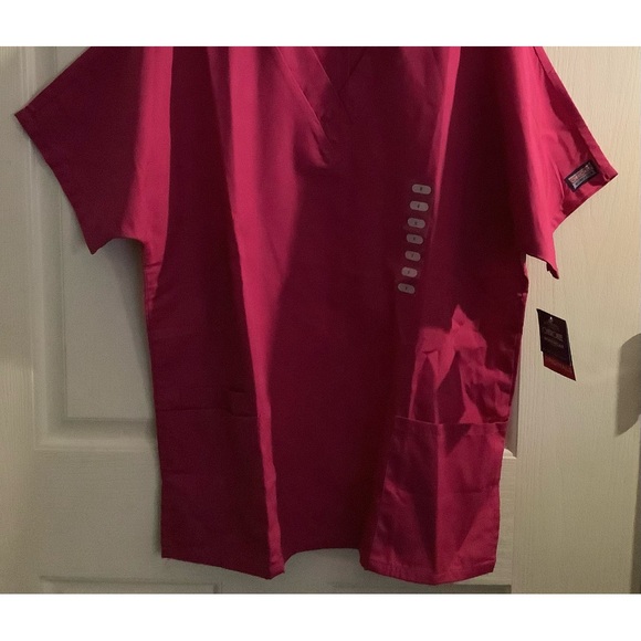 Cherokee Scrubs, size med top pet- med pant, purple-pink color - Picture 2 of 8